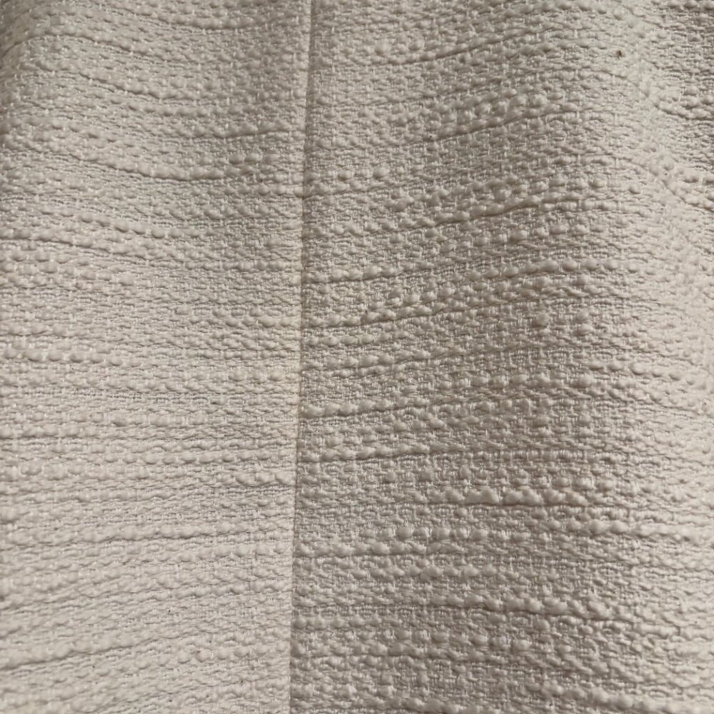 Ann Taylor Cream Textured One-Button Blazer - Picture 6 of 10